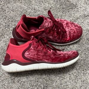 Nike velvet animal print sneakers